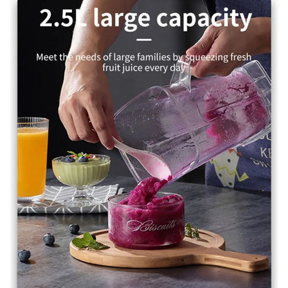 1 Sokany Plug Type 2.5L Multifunctional Blender, Ice Crusher, Cooking Machine SK-999 6000W High-power