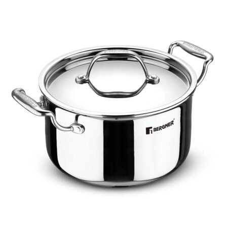 Bergner Argent Tri-Ply Stainless Steel Casserole