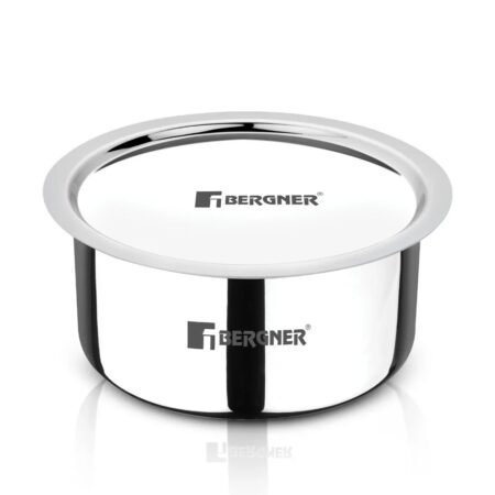 Bergner Argent Tri-Ply Stainless Steel Tope