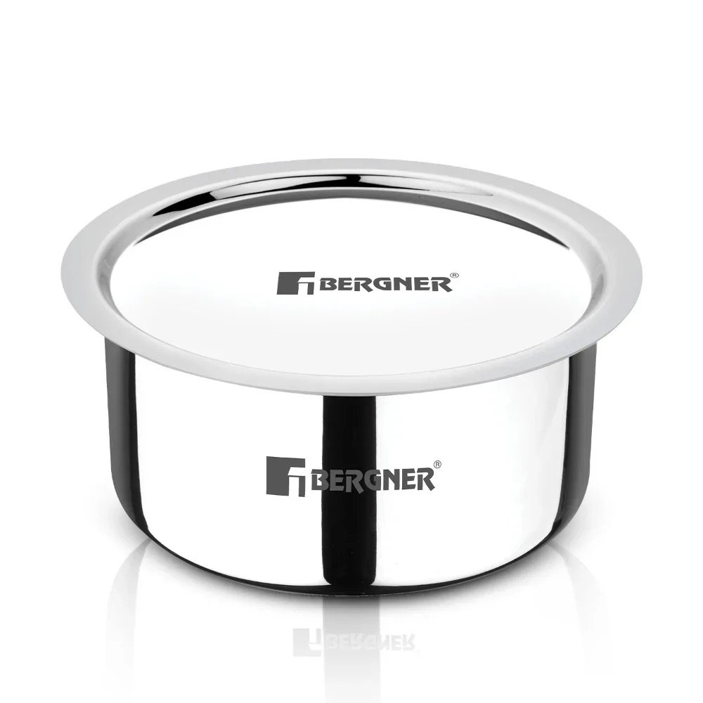 Bergner Argent Tri-Ply Stainless Steel Tope